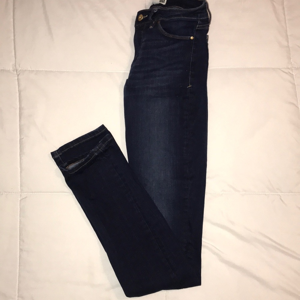 Heritage Denim Dark Straight Leg Jean